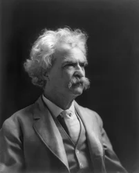 Portrait of Mark Twain